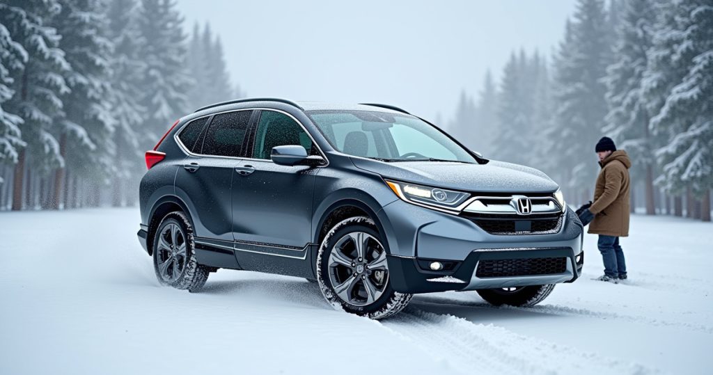 Как Honda CR-V переносит зиму: аккумулятор, печка, подвеска