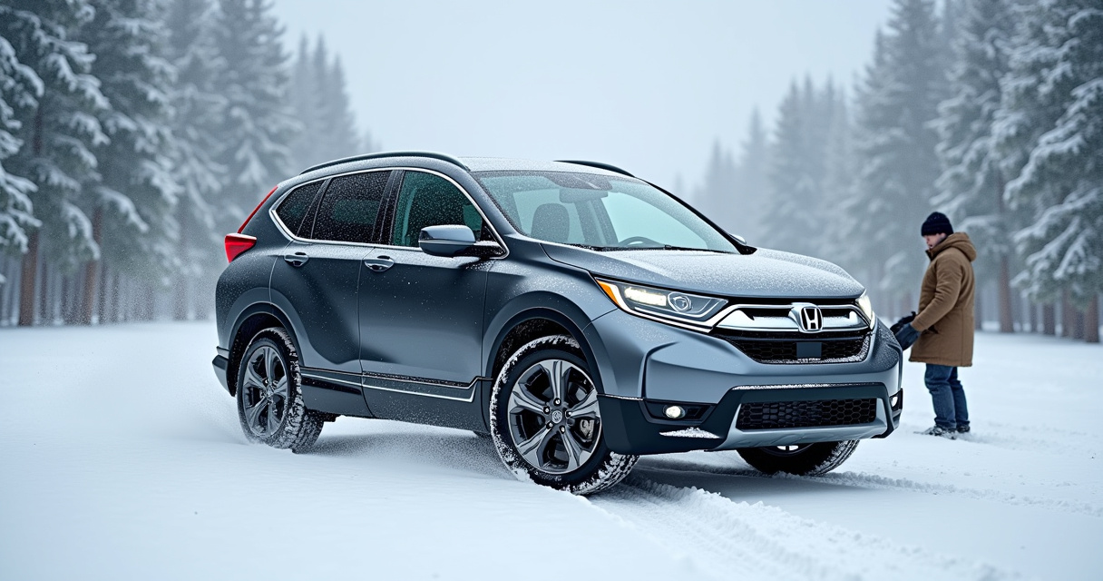 Как Honda CR-V переносит зиму: аккумулятор, печка, подвеска