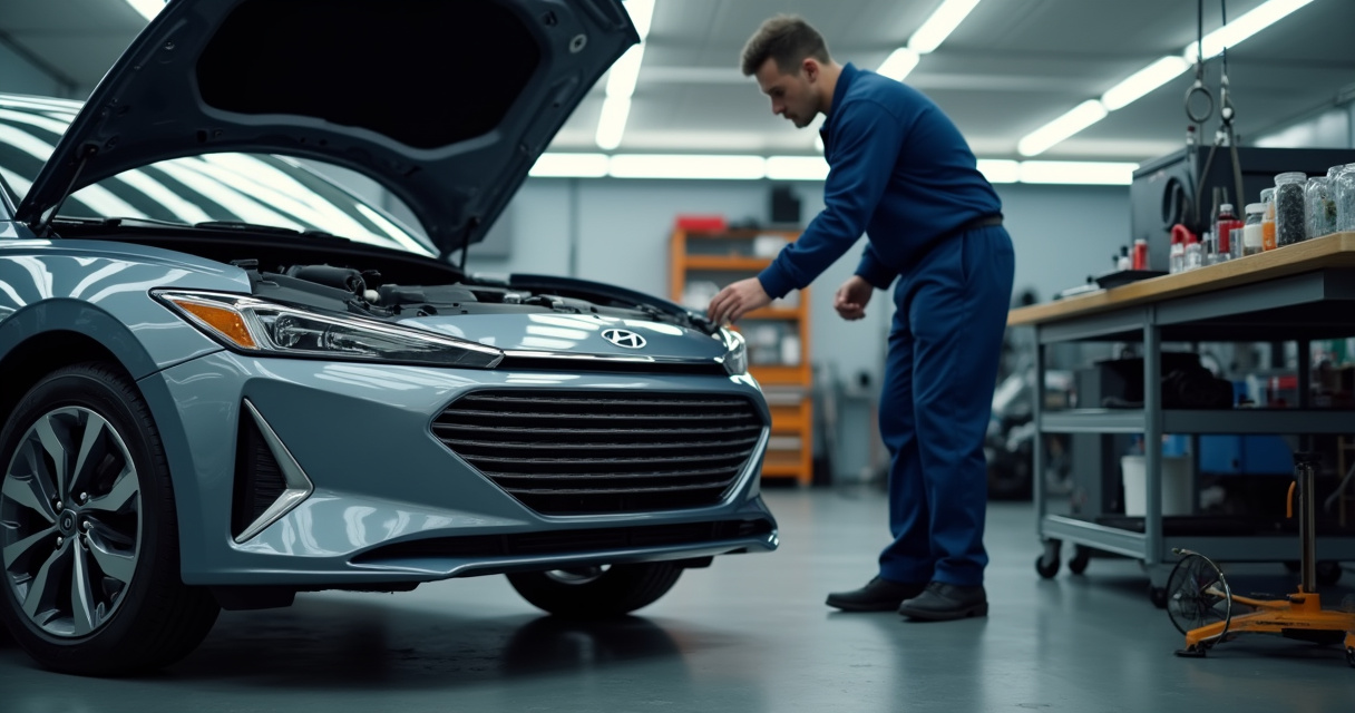 Обслуживание Hyundai Solaris: сроки, расходники и цены по пунктам