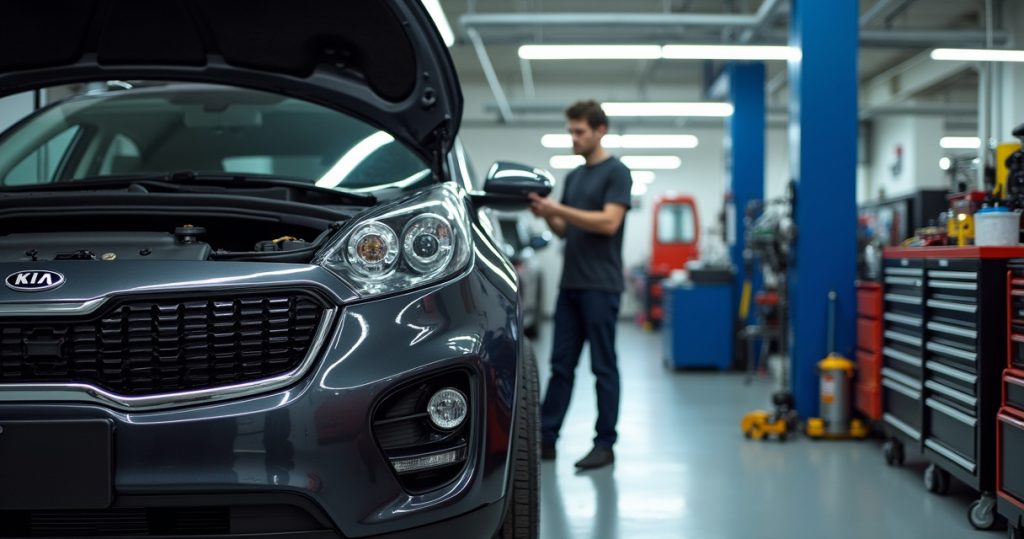 Обслуживание Kia Sportage: сроки, расходники и цены по пунктам