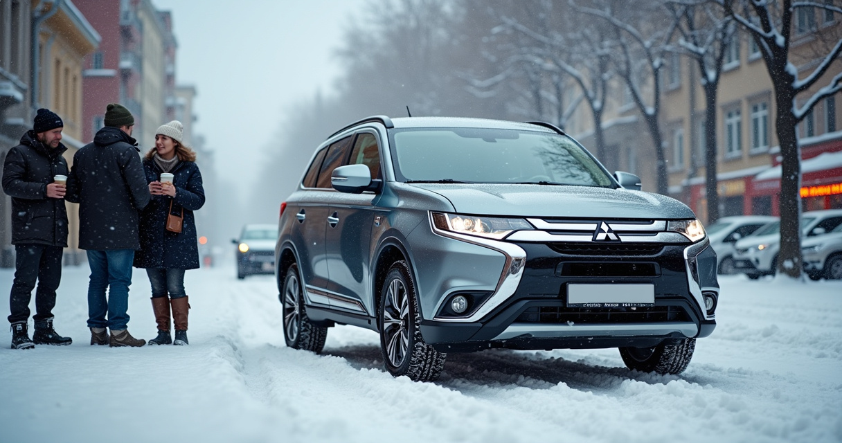Сколько ест Mitsubishi Outlander: расход по городу, трассе и зимой