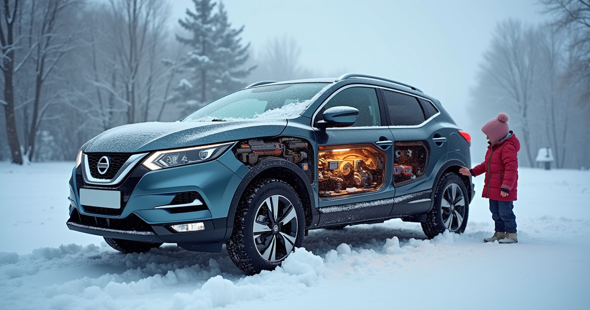 Как Nissan Qashqai переносит зиму: аккумулятор, печка, подвеска