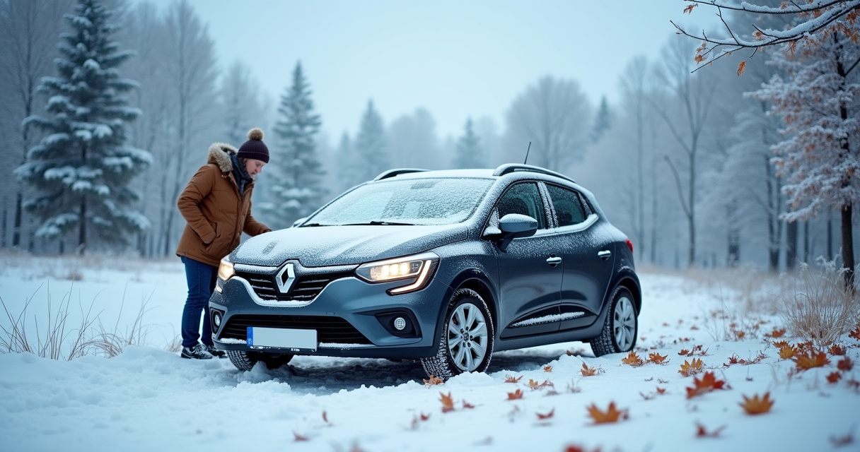 Renault Sandero в мороз: что подготовить осенью и чего ждать зимой
