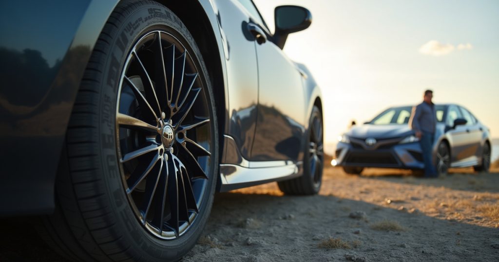 Шины и диски на Toyota Camry: заводские размеры и допустимые замены