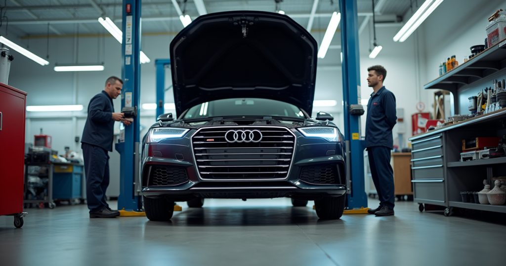 Обслуживание Audi A6: сроки, расходники и цены по пунктам