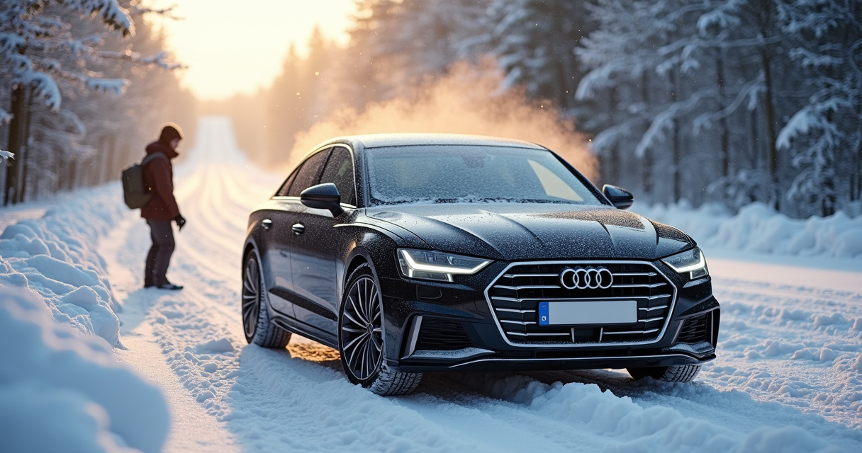 Audi A6 зимой: запуск в мороз, прогрев и слабые места