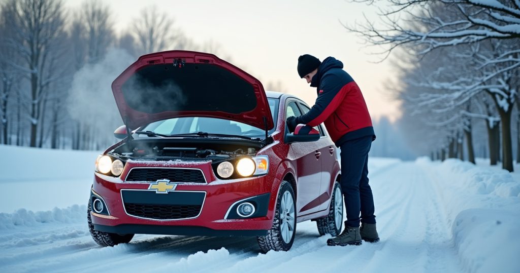 Chevrolet Aveo зимой: запуск в мороз, прогрев и слабые места