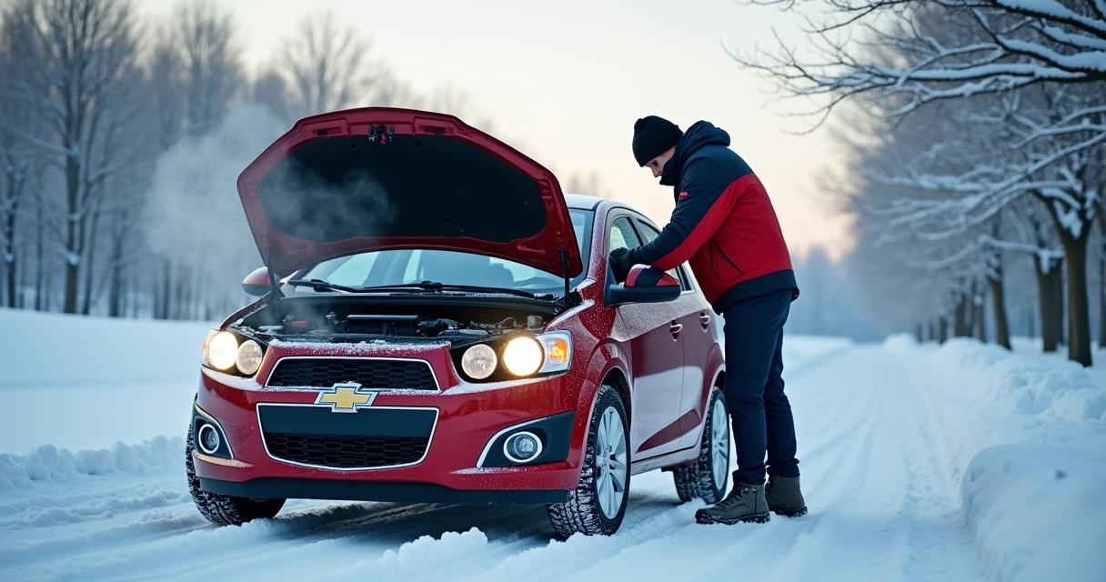 Chevrolet Aveo зимой: запуск в мороз, прогрев и слабые места