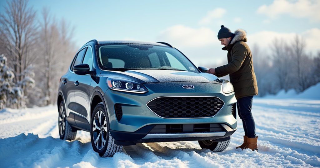 Ford Kuga зимой: запуск в мороз, прогрев и слабые места