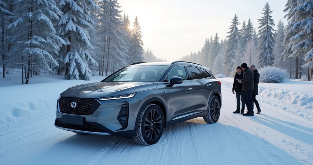 Сколько ест Geely Atlas: расход по городу, трассе и зимой