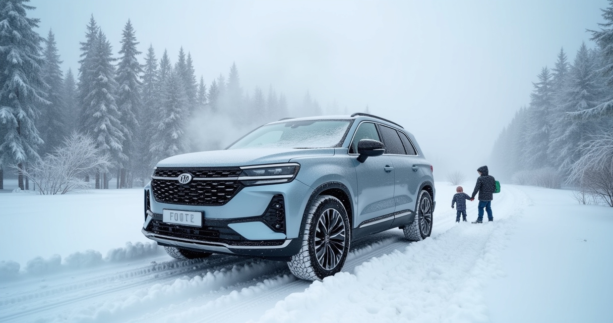 Geely Atlas зимой: запуск в мороз, прогрев и слабые места
