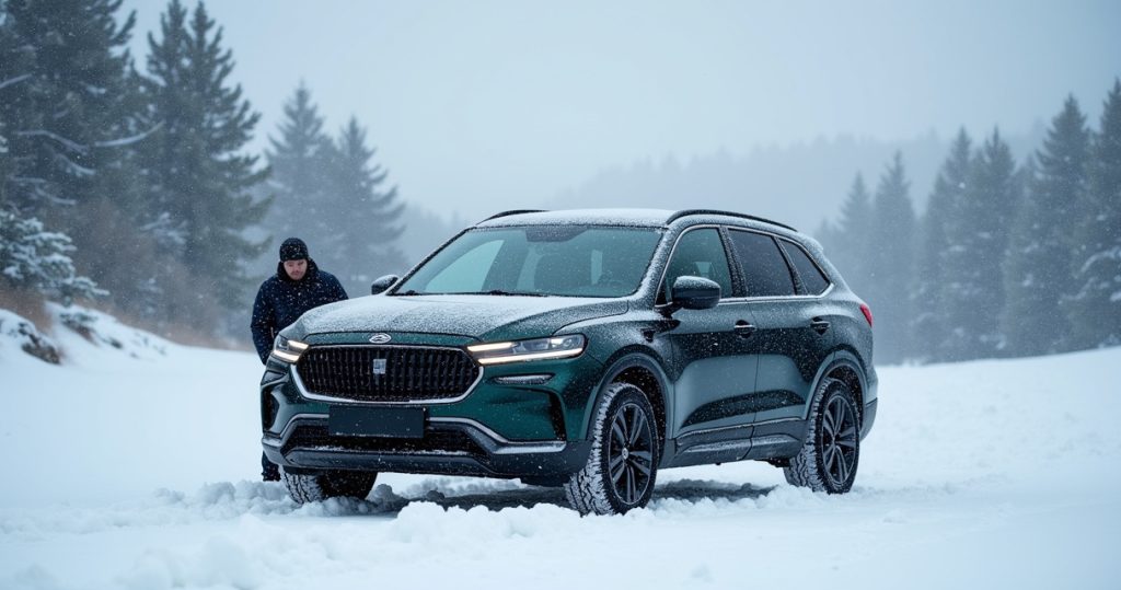 Как Geely Coolray переносит зиму: аккумулятор, печка, подвеска