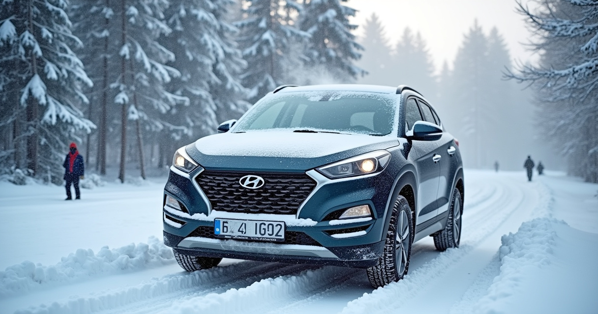 Hyundai Tucson зимой: запуск в мороз, прогрев и слабые места