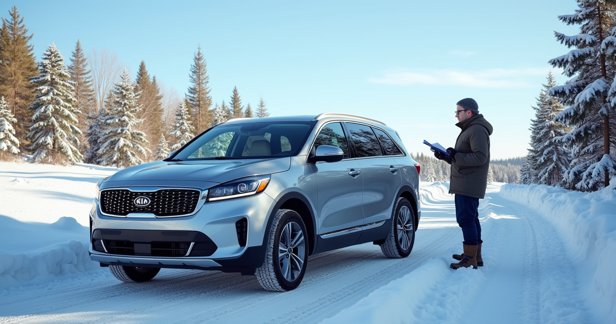 Сколько ест Kia Sorento: расход по городу, трассе и зимой