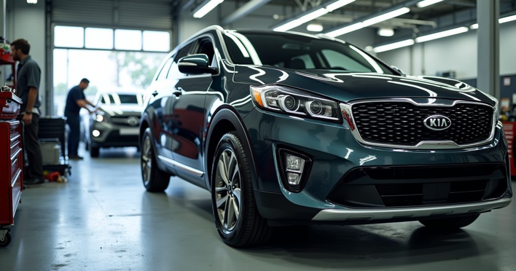 Обслуживание Kia Sorento: сроки, расходники и цены по пунктам