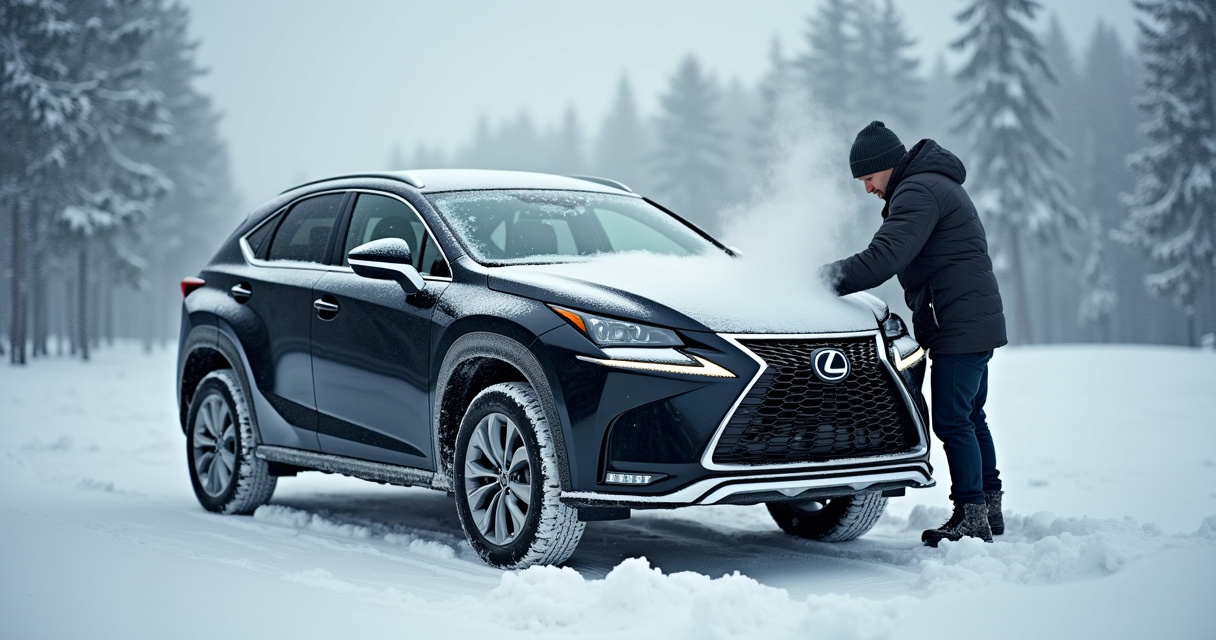Lexus NX зимой: как заводится в мороз, сколько прогревать и что чаще всего ломается