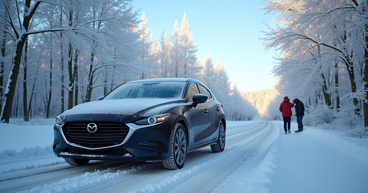 Mazda 3 в мороз: что подготовить осенью и чего ждать зимой
