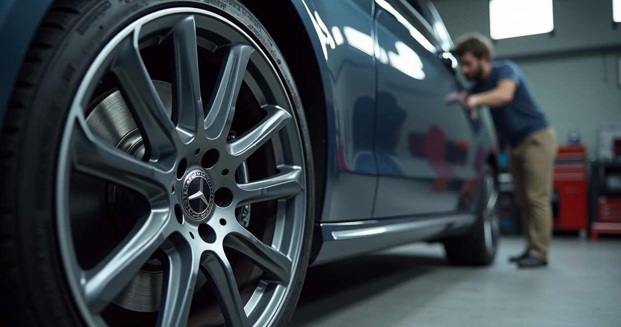 Шины и диски на Mercedes-Benz C-Class: заводские размеры и допустимые замены