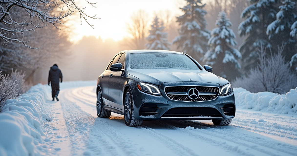 Mercedes-Benz E-Class в мороз: что подготовить осенью и чего ждать зимой