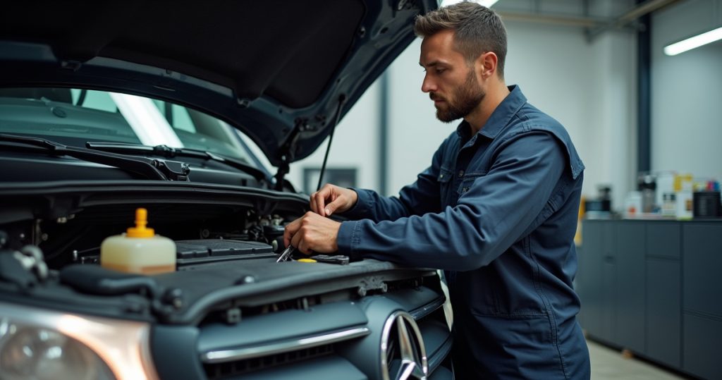 Mercedes-Benz Sprinter: какое масло заливать и когда его менять