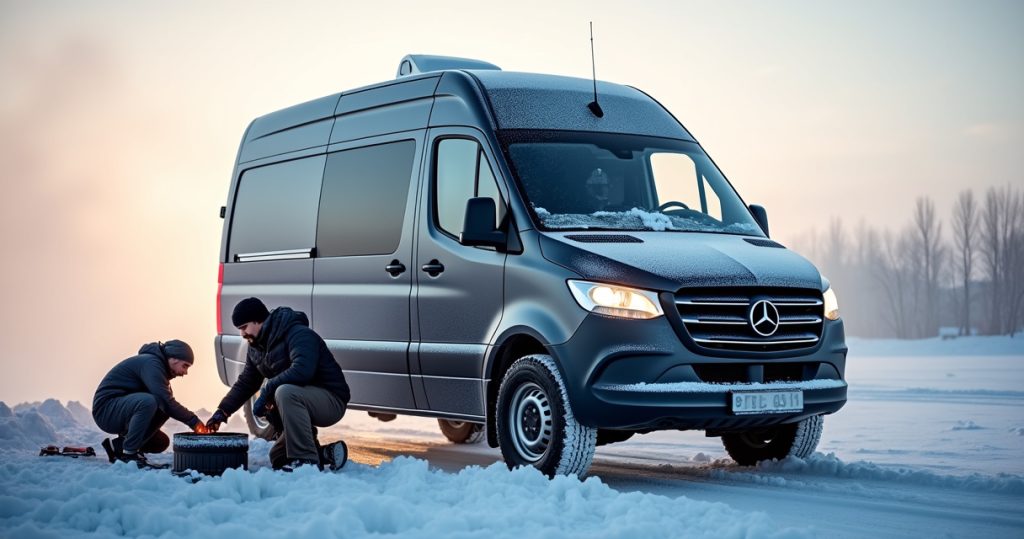 Mercedes-Benz Sprinter зимой: запуск в мороз, прогрев и слабые места